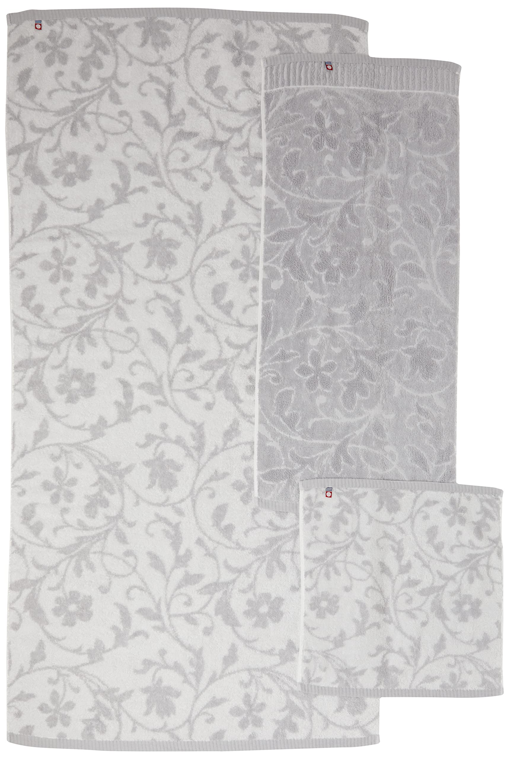 

Hayashi Towel Gift Set Bath Towel 60 x Towel 34 x Towel 34 x 35cm Shikoku Imabari Kaori Gray SI300329 3 Pieces Approx. 120cm/Face Approx. 75cm/Hand серый