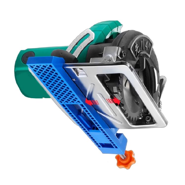 Adjustable Electric Circular Handsaw Positioning Clamp Quick Fixing Jigs for Precise Cut in Wood Metal&Plastic Surfaces