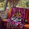 Retirement Celebration Blanket Personalized Name Soft Comfortable Stylish Blanket Car Blanket Perfect For Travel Camping Outdoor Home Suitable For All