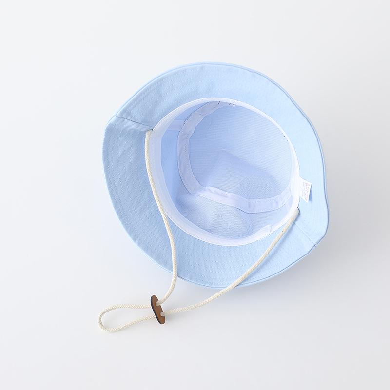 Kids' Cartoon Cute Bucket Hat - Spring/Autumn Sun Protection for Boys & Girls, Korean Style