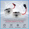 2x Wireless LED Car Door Logo Lights Ghost Shadow Projector Welcome Step Lamp For Tesla Model 3 Model X S Model Y Decals TM3 TMX TMS