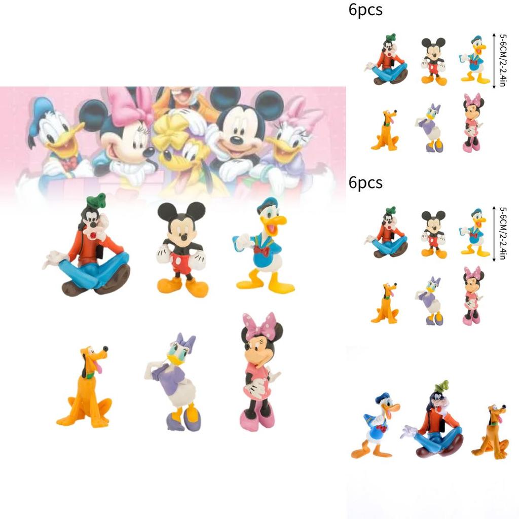 High-quality Disney Mickey Mouse Clubhouse Figures For Collectors And Children