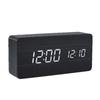 Multi-functional Digital Clock Wood Smart Alarm Clock Versatile Alarm Clock  for Bedside