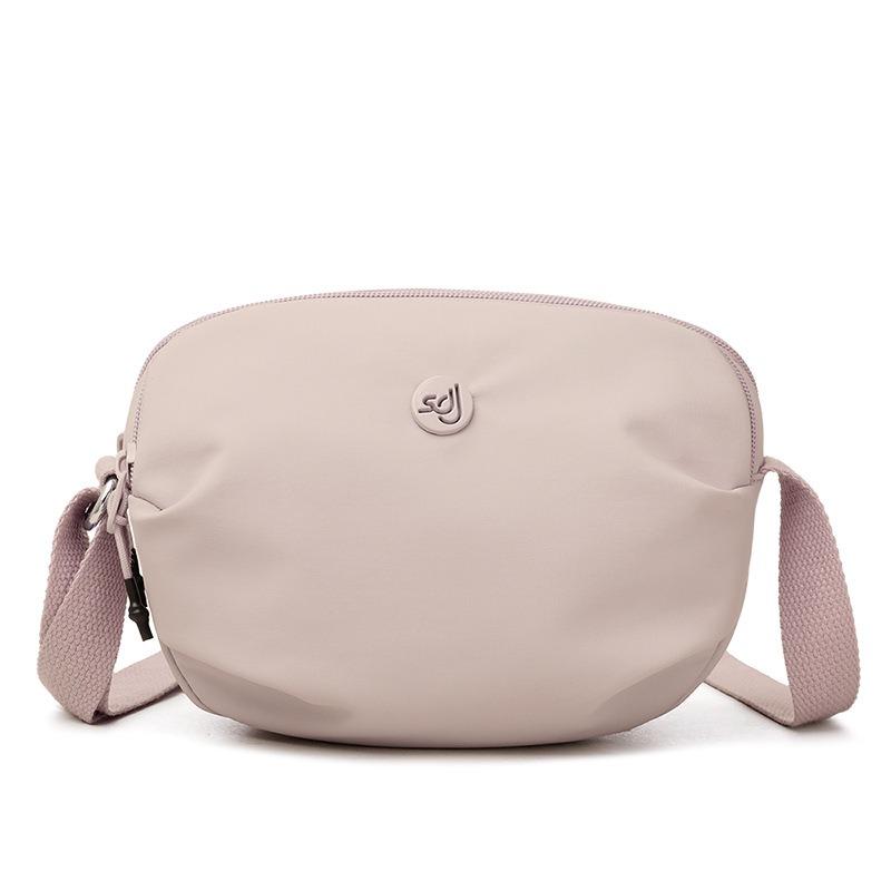 

Сумка-мессенджер на одно плечо Новая женская сумка на одно плечо Тренд для шопинга маленькая квадратная сумка Модная повседневная тканевая сумка розовый