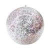 Sequins Beach Ball Pool Toy Balls Confetti Glitter Inflatable Clear Balls Poo