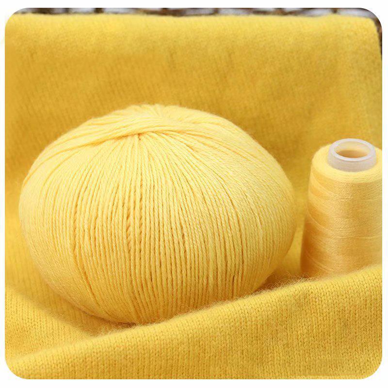 Cashmere Yarn Plush Mohair Knitting Thread Soft Baby Cotton Yarn For Cardigan Scarf Shawl Sweater Crochet DIY Handmade Yarn