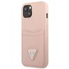 Guess Guhcp13Mpsatpp Iphone 13 / 14 / 156.1 Różowy/Pink Hardcase Saffianotriangle Logo Cardslot