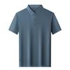 Summer New Men's Short-sleeved POLO Shirt, Simple, Fashionable, Sports and Casual Solid Color Lapel Half-sleeve