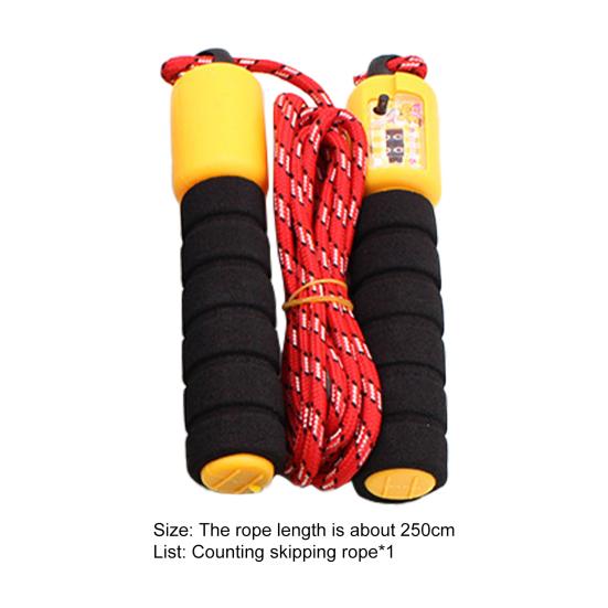Speed Rope Counting Screen Smooth Spinning Comfortable to Grip Adjustable Length Speed Jump