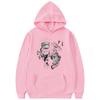 Hot Khamzat Chimaev Face Graphic Hoodie Men Women Fashion Casual Oversized Pullover Hoodies Vintage Printed Sweatshirt
