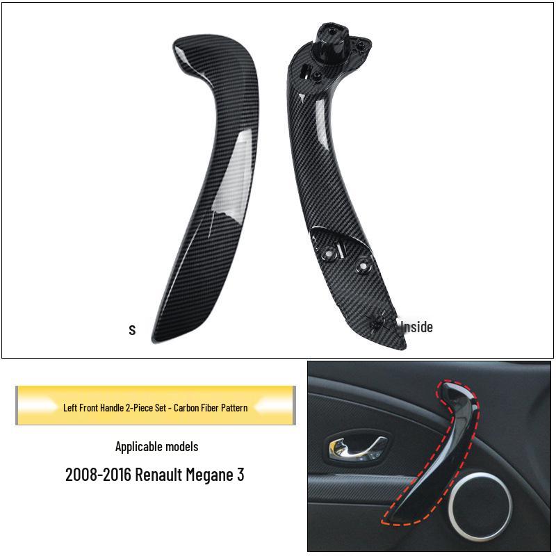 

Renault Megane 3-дверний Інтер єр Ручка передніх дверей Підлокітник Кронштейн Кришка Оздоблення