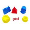 Handmade Colored Playdough Set for Kids with Molds and DIY Tools