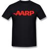 FENGTING Men's AARP Logo T-shirt Black Tee