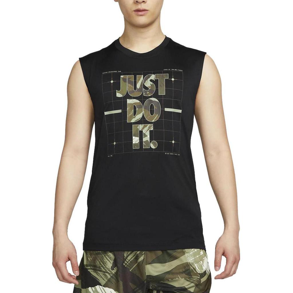 Nike Tank Tops Men's Black Crew Neck Moderate Other FJ2449-010