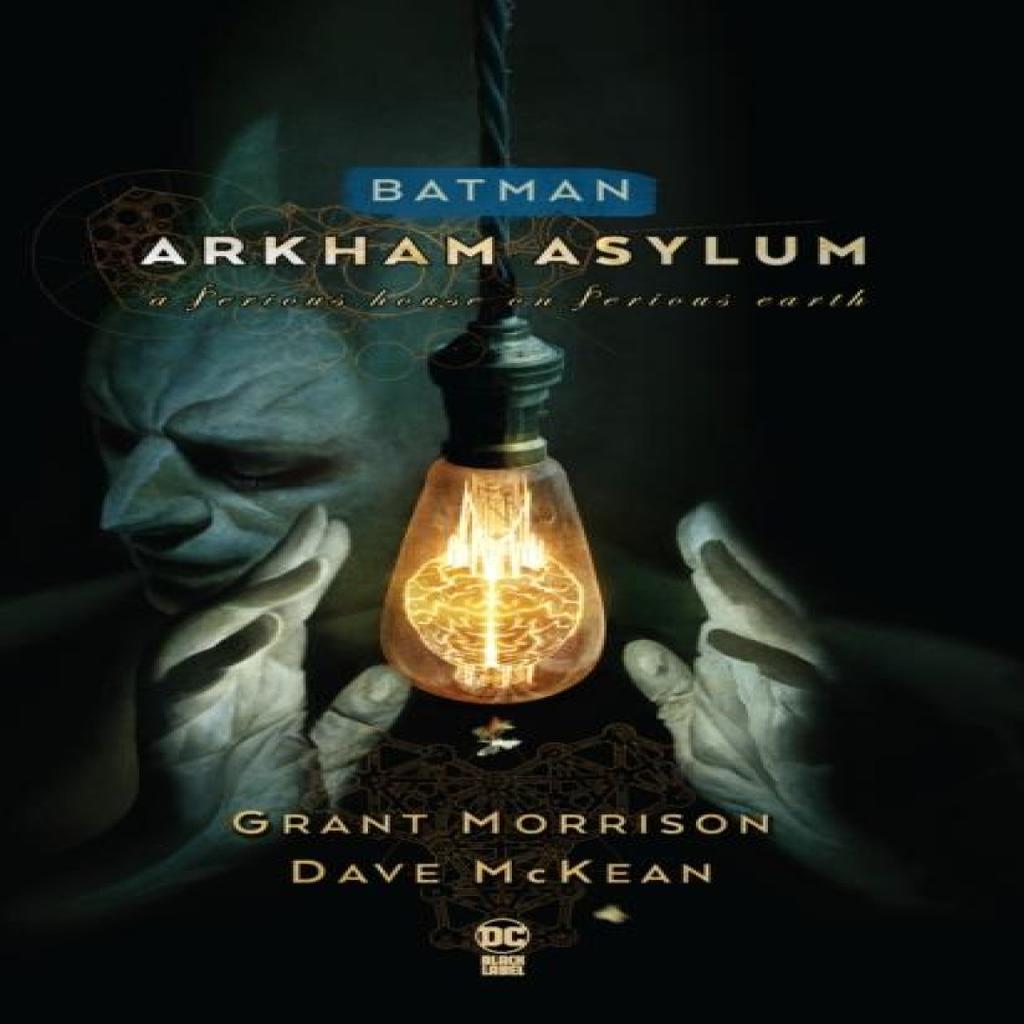 Batman Arkham Asylum New Edition by Grant Morrison Paperback Book 9781779504333