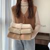 Women's Retro Loose Knit Sleeveless V-Neck Vest Sweater for Spring and Autumn 2024
