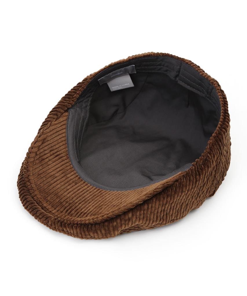 Eondeokeonteulolseutyudio Corduroy Hunting Cap Drive Hunting / Wave Cord / Br