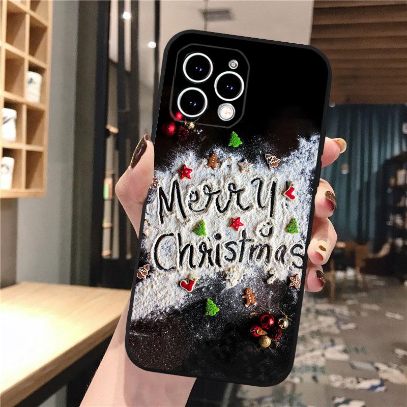 

Merry Christmas Tree Phone Case For iphone 17ProMax Air 16 15 14 13 Pro Max 15 16 Pro 15Plus Shell iphone 15