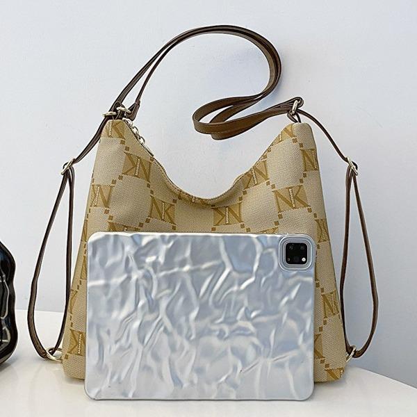 Women's bag Premium multi-functional tote bag Large capacity fashion printed shoulder messenger bag Commuter backpack