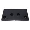 Front Bumper License Plate Bracket Mounting Kit with Screws Replacement for Chevy 2018 2021 23320630 US Version