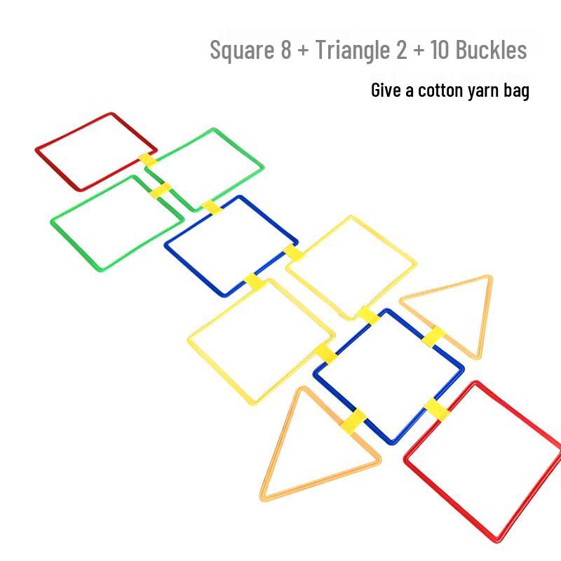 Zhizhou Kids Colorful Hopscotch Grid Set