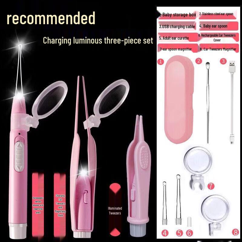 LED Lighted Ear Cleaning Tool Kit