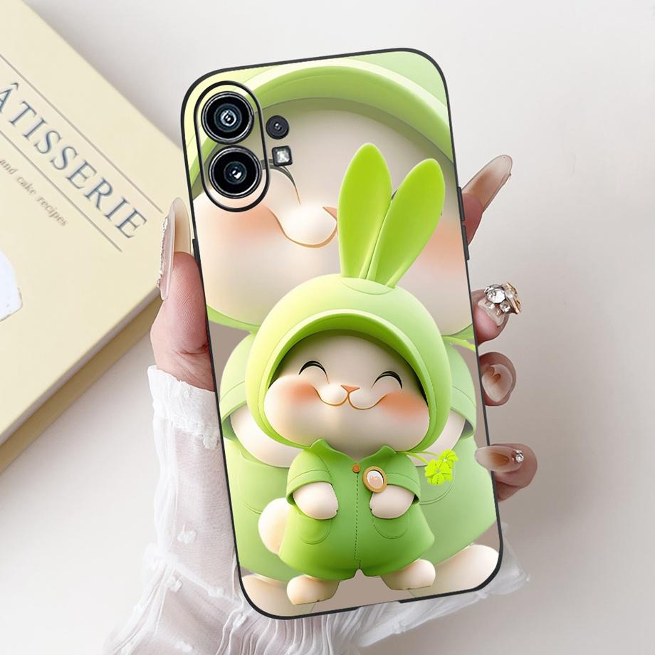Butterfly Flower Landscape Marble Cartoon Cover For Nothing Phone 1 2 2a 3a Pro Case Phone (2a) (3a) Pro Capa Silicone Funda