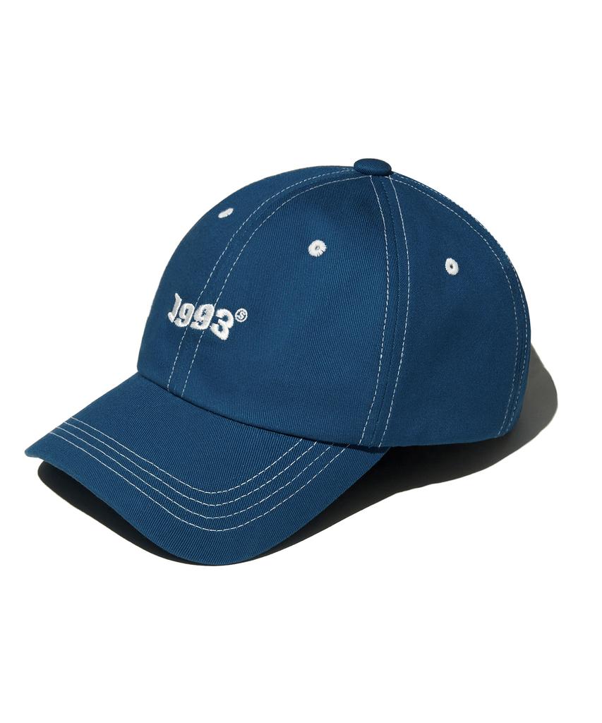 1993STUDIO Wave Logo Ball Cap_Blue