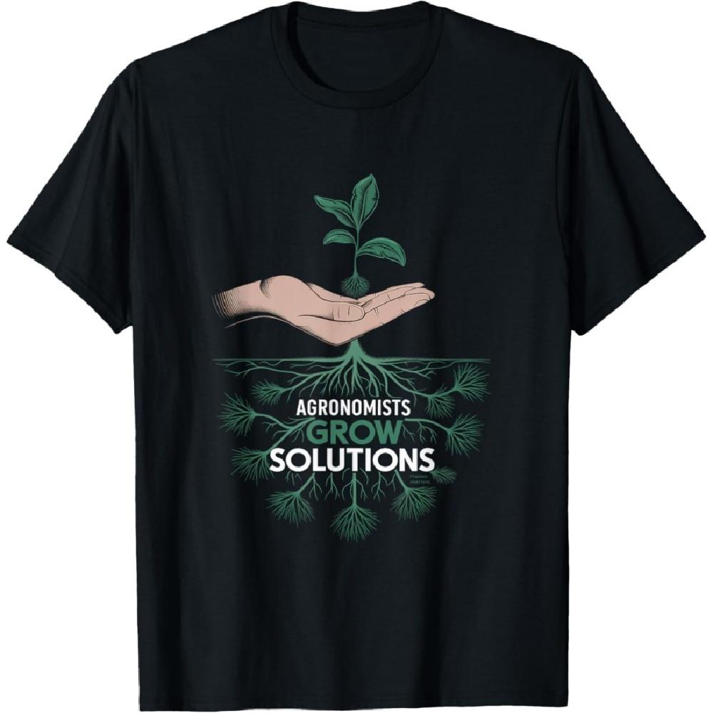 

Agronomists Grow Solutions Agronomy T-Shirt XXXXXL чёрный