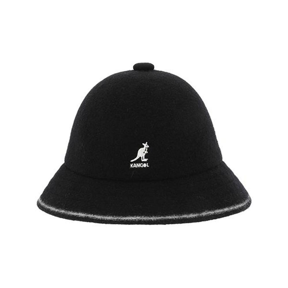 

[KANGOL] K3181ST BLACK/OFF WHITE Unisex Bucket Hat K3181ST BLACK/OFF WHITE (M)