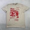 Mac Miller Drawin Circles Beige Short Sleeve Graphic Shirt Men's Medium Unisex T-Shirt
