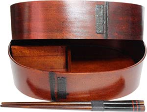 

Kiso Hinoki Lacquered Menpa Bento (Large) 750cc [Made in Japan] Lacquered Lunch Box