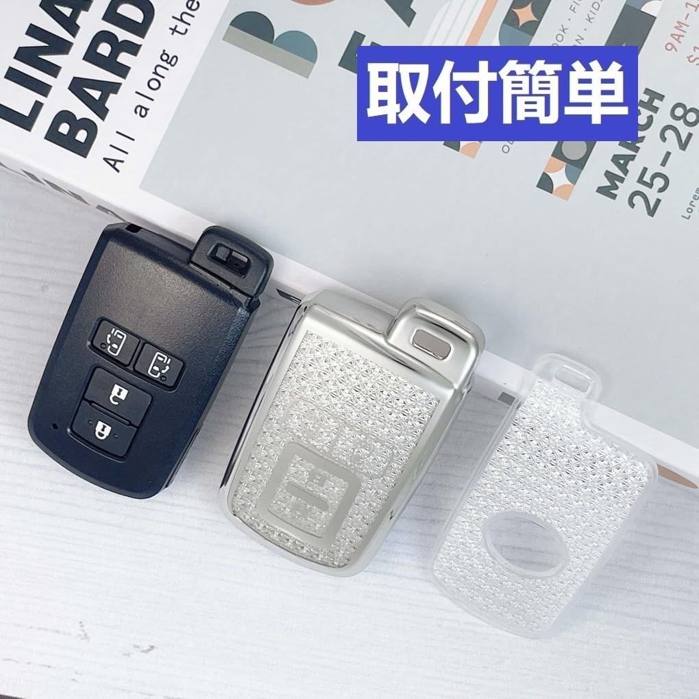 YANMW Voxinoa 80 Series Key Case, Sienta Key Cover, Compatible with Toyota Alphard, Vellfire