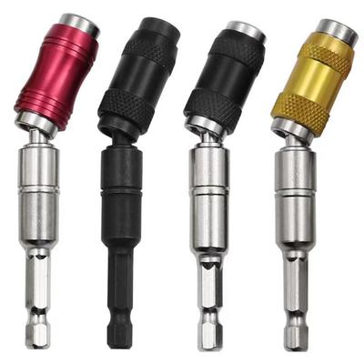 Destornillador de anillo magnético hexagonal de 1/4" con punta de taladro, herramientas manuales, varilla de extensión de broca, soporte de cambio rápido, guía de accionamiento, tornillo, punta de taladro