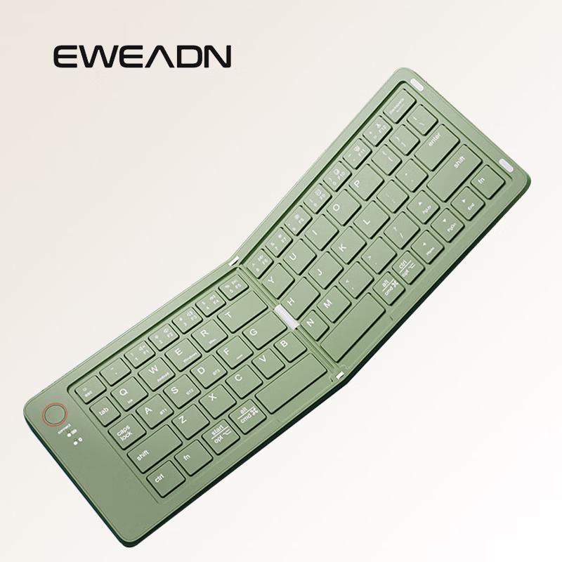 Portable Silent Wireless Bluetooth Membrane Keyboard