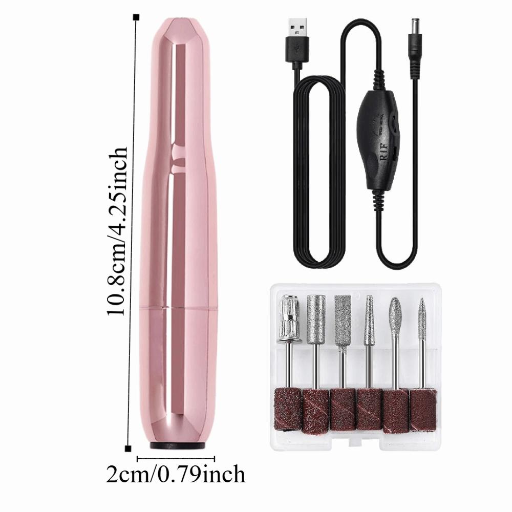 Professional Electric Nail Drill Machine High-Speed Nail Removal Tool  Nail Art Tools