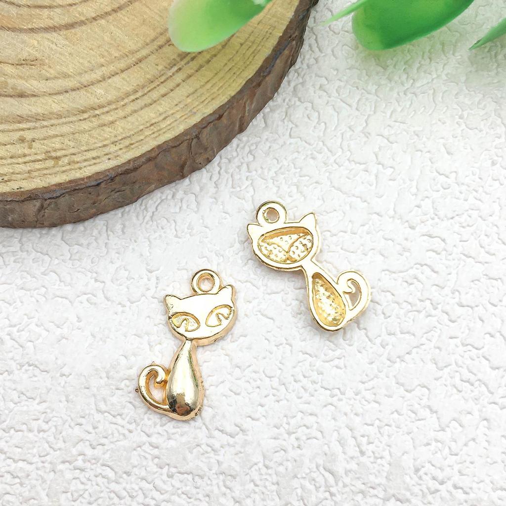 51kc Gold Mermaid Pendant Charm for DIY Jewelry