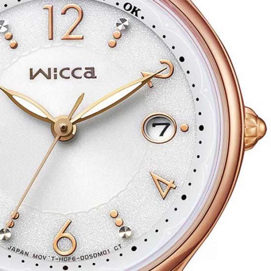 CITIZEN Special wicca Pink Watch KS1-864-13 Solar-Powered Radio-Controlled Watch, Gold, Women's