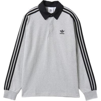 Originals Adicolor Rugby Simple Comfortable Versatile Casual Long Sleeve Polo Shirt Unisex Polo Shirts JY1399