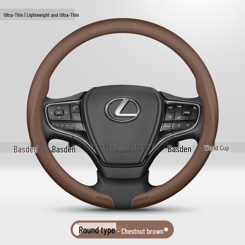 Lexus Steering Wheel Cover for ES200, RX300, NX, UX, LS, LX, GX, 260, LM