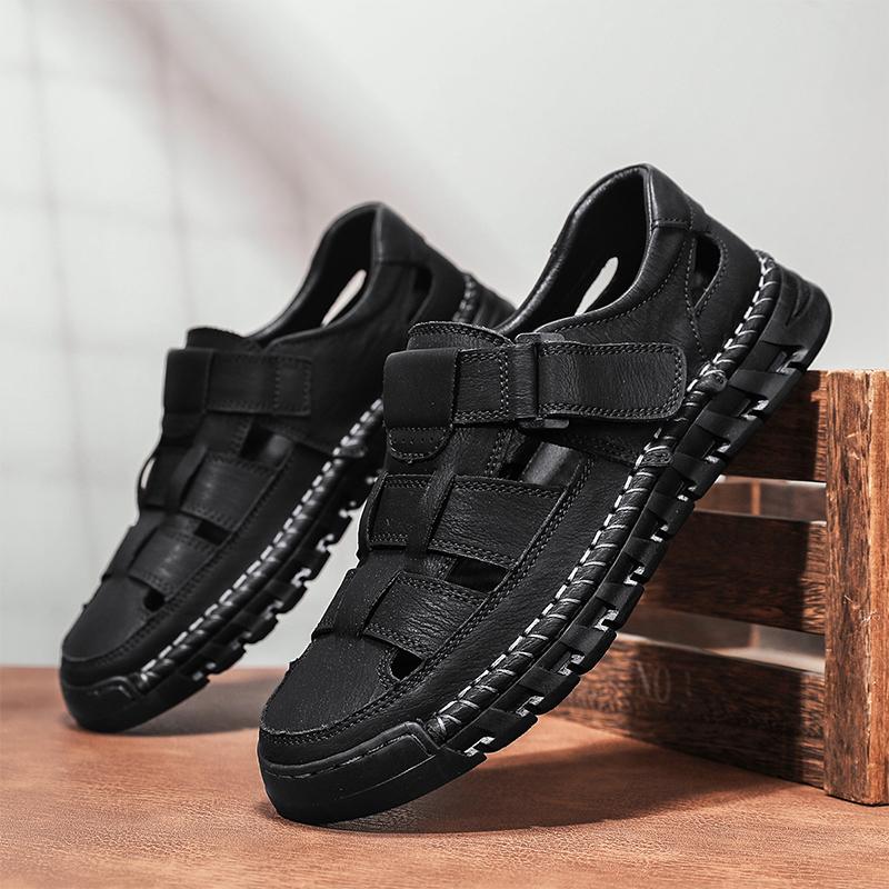 Men Water Trekking Sandals Beach Business Casual Shoes High-quality Loafers Summer Sandals Classic Roman Sandals Outdoor Sneaker