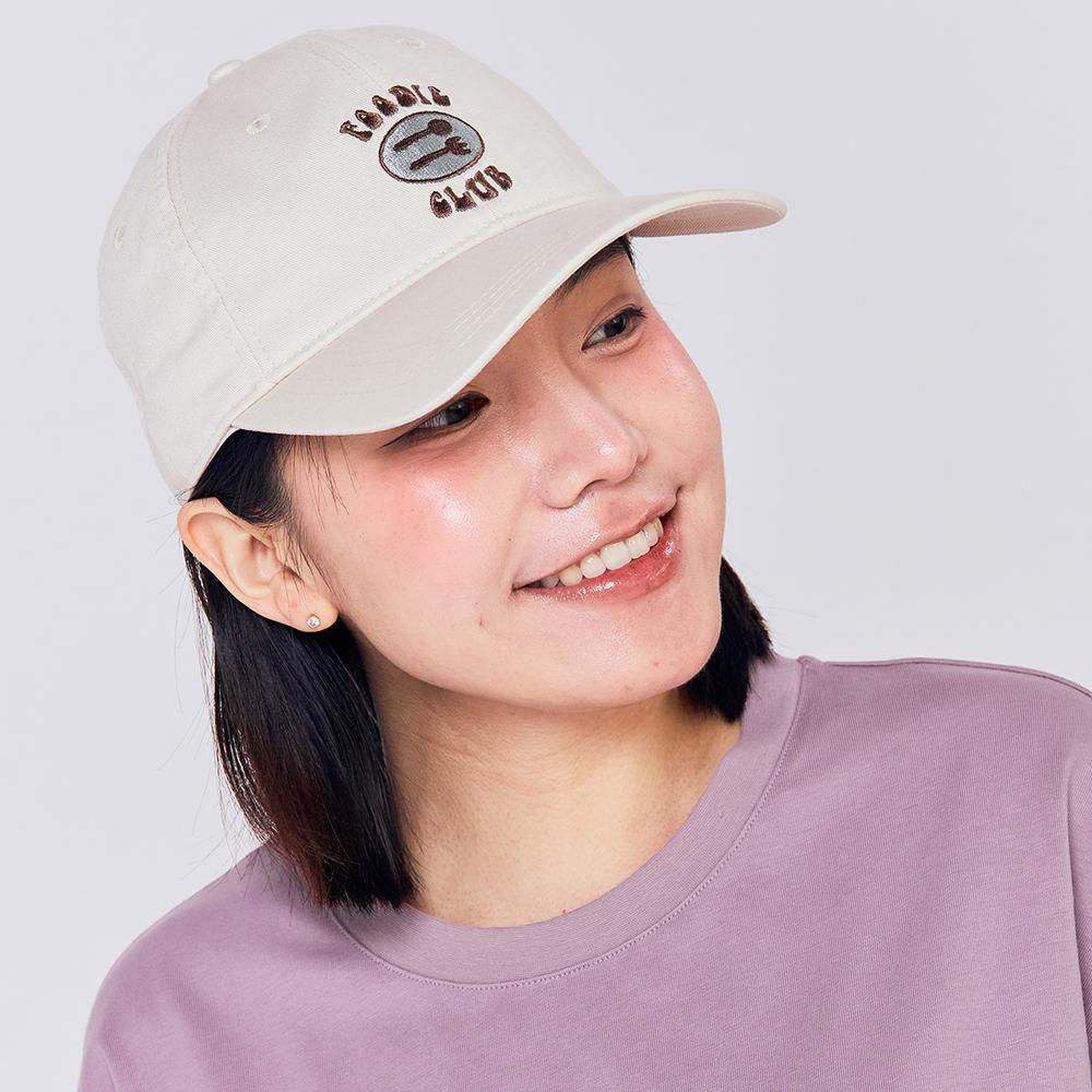 Beuleonchibeuladeo Brunch Brother Ball Cap Foodie Club Light Beige