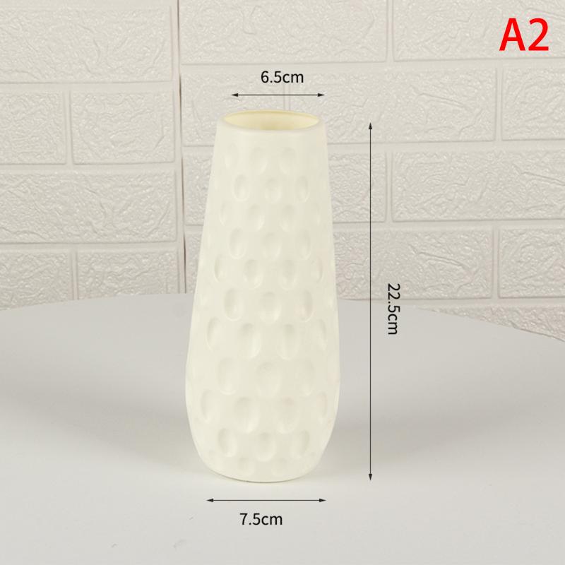 Pp Vases Imitation Ceramic Flower Pot Nordic Decor Wedding Ramadan Outdoor Home Table Diy Gifts Bonsai Holiday Yard