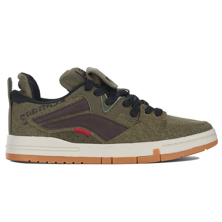 Li Ning We Wo Pro Comfortable Non-Slip Wear-Resistant Lightweight Low-Top Skate Shoes Men Sneakers Coffee-Brown AECR047-1