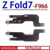 10 Pcs Usb Dock Charger Port for Samsung Galaxy Z Fold 2 3 4 5 6 7 Fe 5G F946 F956 F966 F958 U B Charging Board  F916 F926 F936