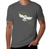 Flying Owl Pillow TShirt Comfortable Basic Crew Neck Tee TShirt