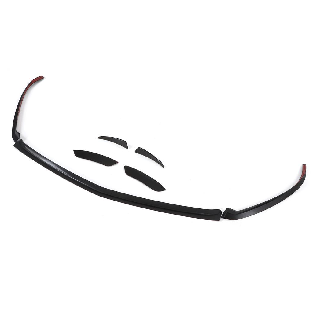 7pcs Car Front Bumper Air Vent Lip Spoiler Cover Trim ABS Replacement for Mercedes A Class W177 AMG Line 2018+