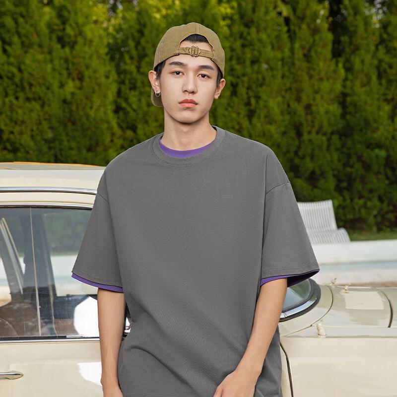 JEEP SPIRIT Men's Pure Cotton Casual Short Sleeve T-Shirt