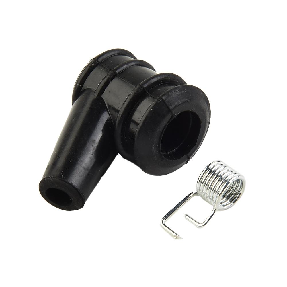 Rubber-Topped Plastic Cap Cover for 5mm HT For Spark Wire Terminal 2x2x1cm