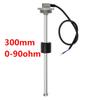 Customized Marine Boat Gauge 52MM Fuel Level Gauge 0-90 Ohm With Red LED For A3 A5 Liquid Level Sensor 150 200 225 250 275 500mm